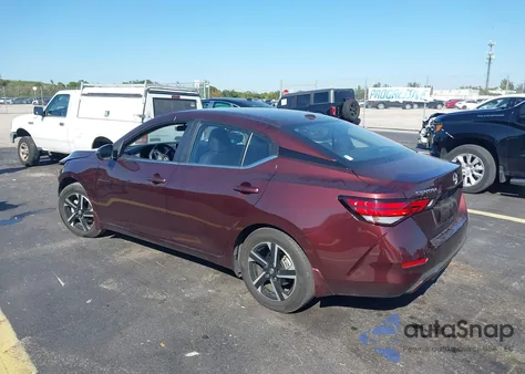 2025 Nissan Sentra Sv z USA, uszkodzony, nr VIN 3N1AB8CV9SY250997